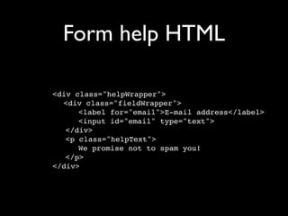 Unobtrusive JavaScript with jQuery