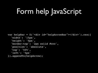 Unobtrusive JavaScript with jQuery