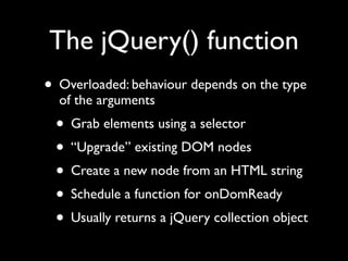 Unobtrusive JavaScript with jQuery