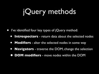 Unobtrusive JavaScript with jQuery