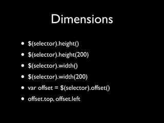 Unobtrusive JavaScript with jQuery