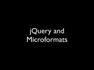 Unobtrusive JavaScript with jQuery