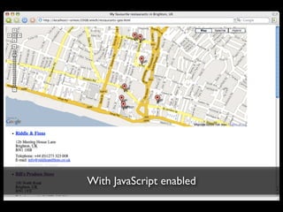Unobtrusive JavaScript with jQuery