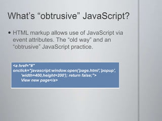 AJAX: asynchronous JavaScript and XML.