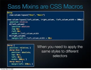 Unobtrusive Stylesheets