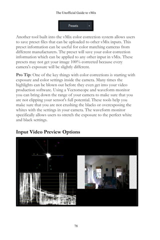 Vmix User Guide.pdf Unofficial guide to vmix by streamgeeks | PDF
