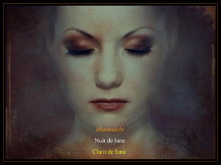Maannacht
Nuit de lune
Claro de luna
 