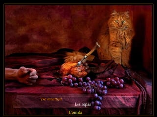 De maaltijd
Les repas
Comida
 