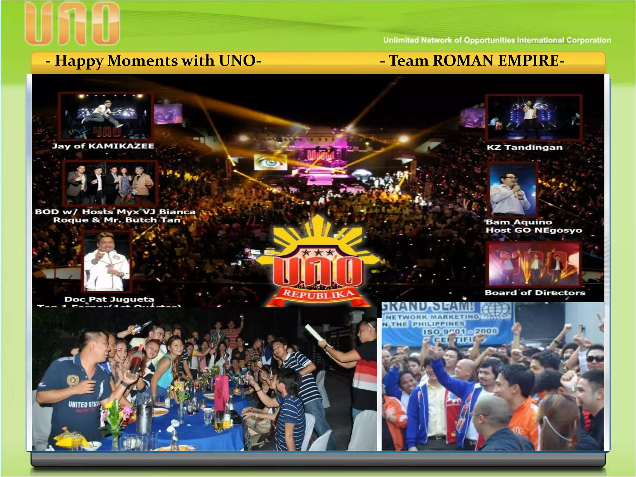 - Happy Moments with UNO- - Team ROMAN EMPIRE-
 