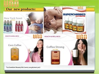 Our new products:
*La Lumiere beauty kit (sorry no picture yet)
 