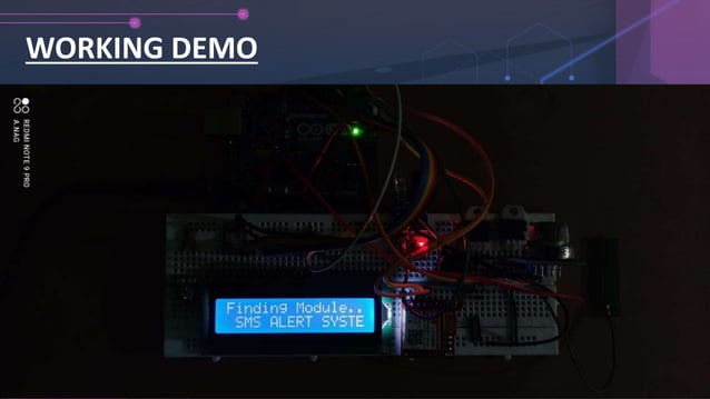 Home Security System using Arduino & GSM | PPTX