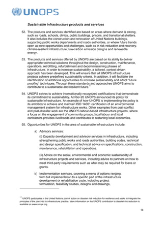 Unops Lab Projects Unops strategy pan 2014 2017 sustainable focus and excellence | PDF