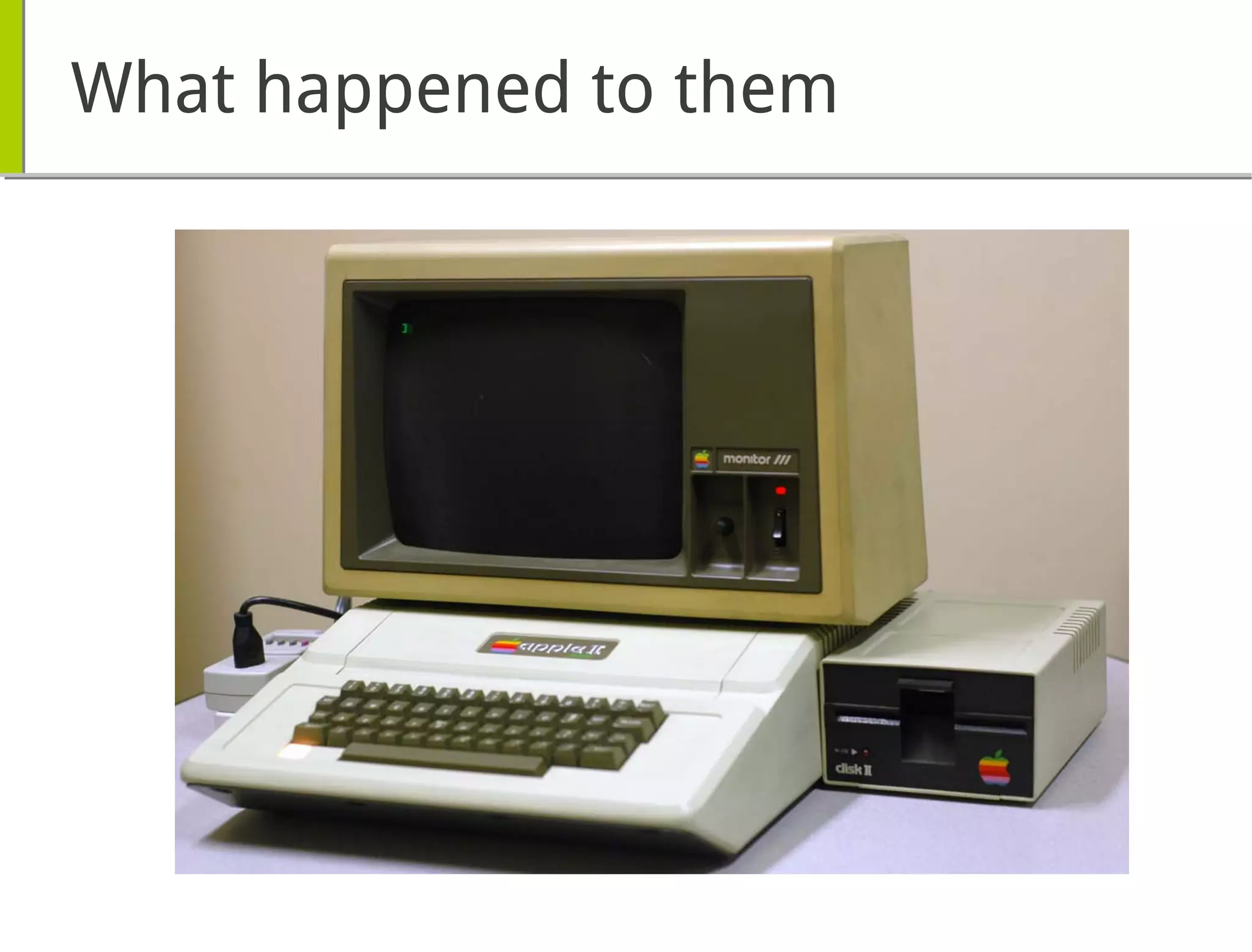 What happened to them
 