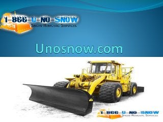 Unbelievable commercial snow removal Toronto 
