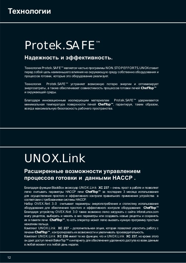 Книга Рецептов Unox