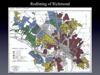 Redlining of Richmond
 
