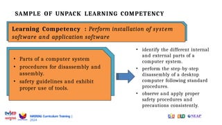 Css Competencies Based Learning Module Unpacking the Learning Competencies-CSS.pptx