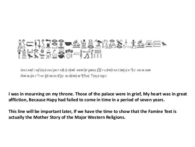 Primary Evidence Ancient Egyptians Came From Inner Africa