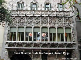 Casa Quadras  o de les Punxes (Josep Puig) 