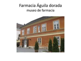 Farmacia Águila dorada
museo de farmacia

 