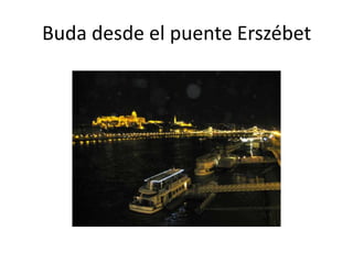 Buda desde el puente Erszébet

 