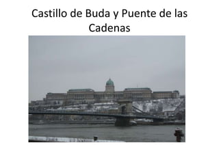 Castillo de Buda y Puente de las
Cadenas

 
