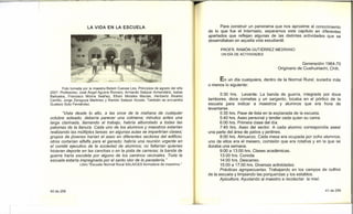 Un Paseo Por Los Recuerdos ESCUELA NORMAL RURAL SALAICES, CHIHUAHUA | PDF