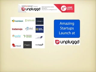 Amazing
Startups
Launch at
 