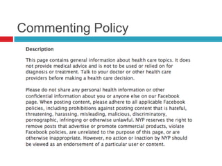 Commenting Policy
 