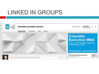 LINKED IN GROUPS
 
