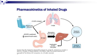Pharmacokinetics of Inhaled Drugs
77
 