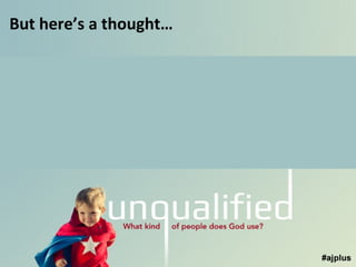 But here’s a thought…

 