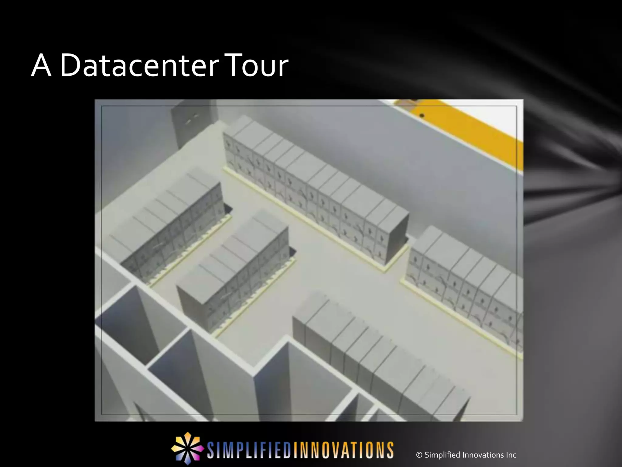 A Datacenter Tour




                    © Simplified Innovations Inc
 