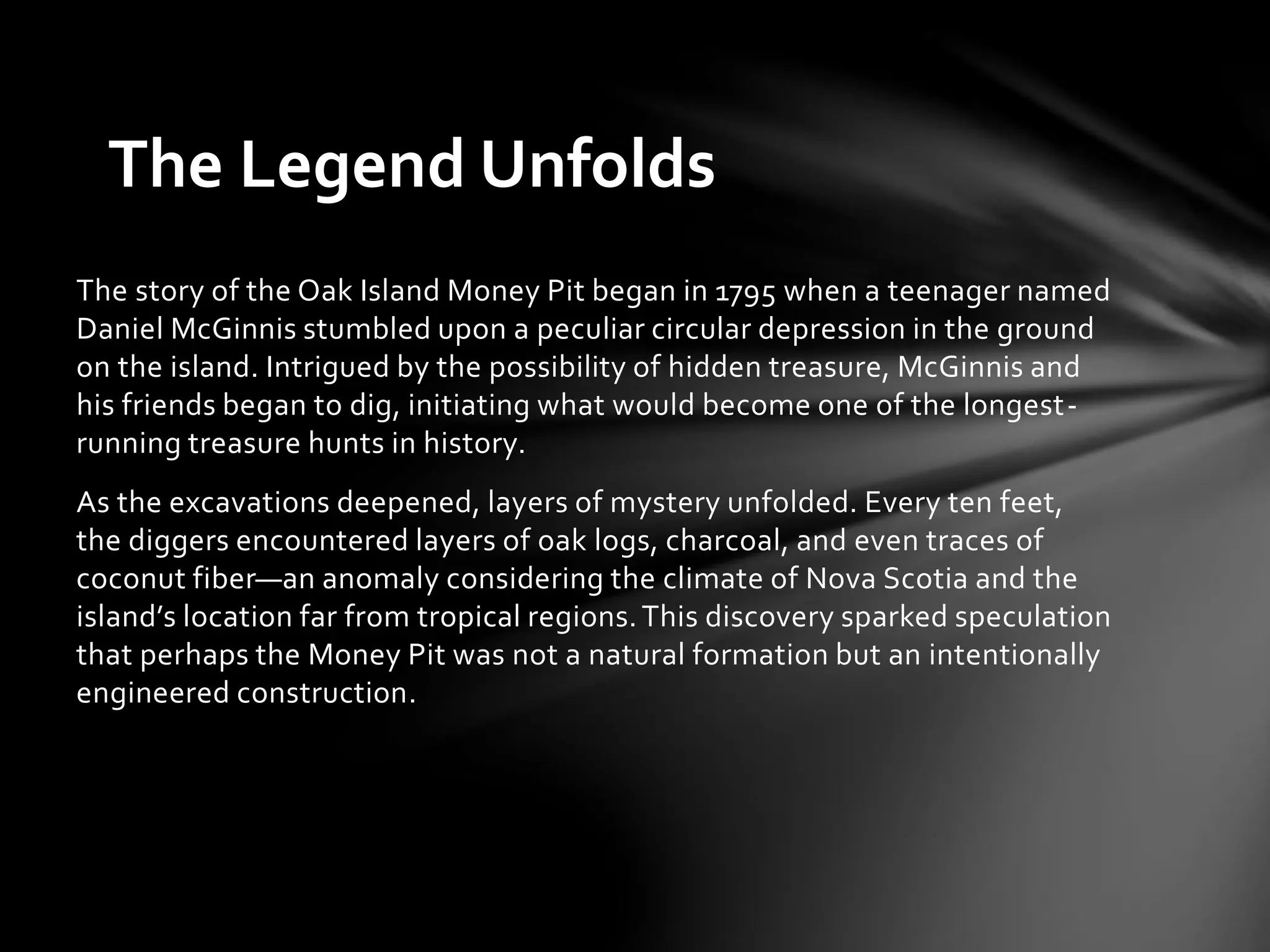 John Fornetti'S Legacy: Unraveling Oak Island'S Mysteries - 2790j5j