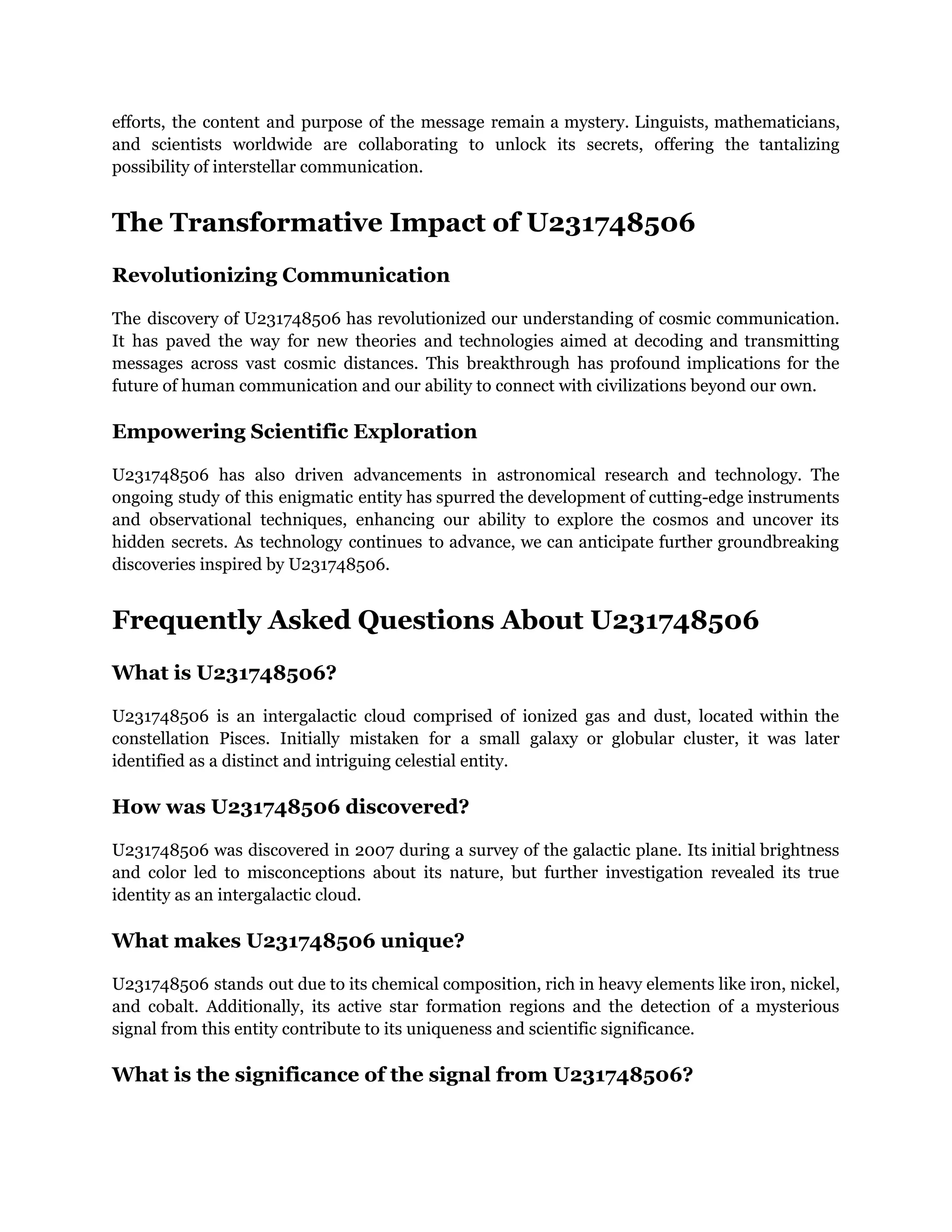 Unraveling the Mystery of U231748506_ Origins, Significance, and More.pdf