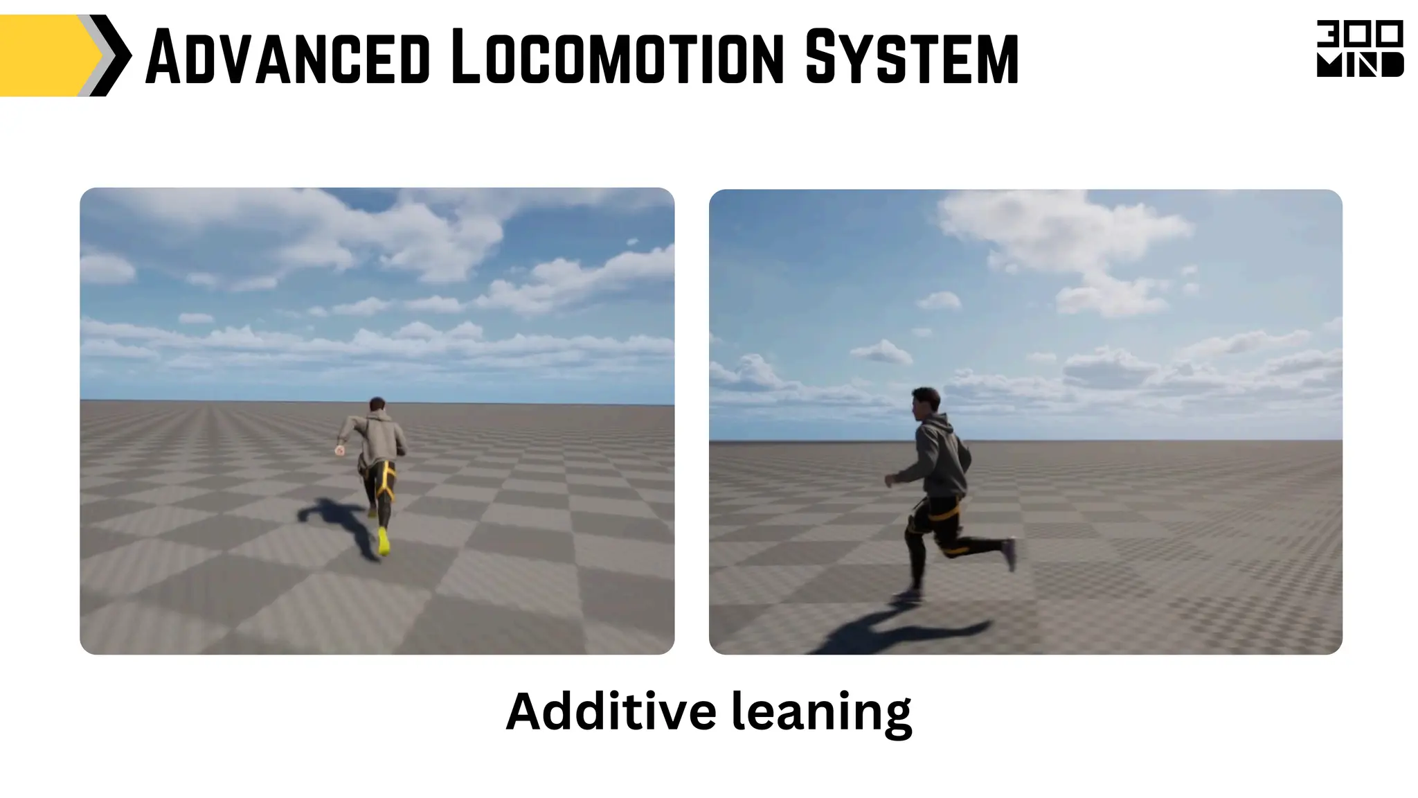 Additive leaning
Advanced Locomotion System
 