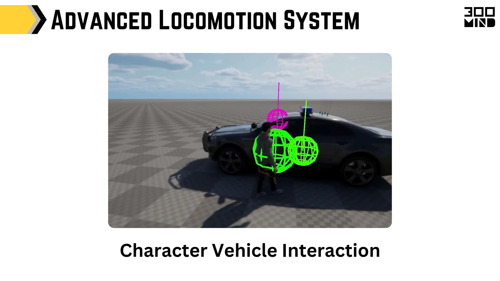 Character Vehicle Interaction
Advanced Locomotion System
 