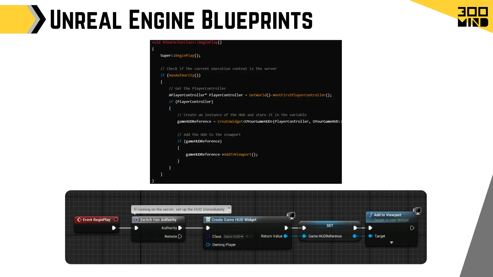Unreal Engine Blueprints
 