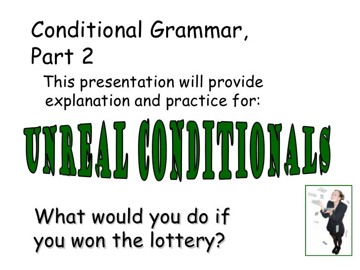 what would you do if you won the lottery