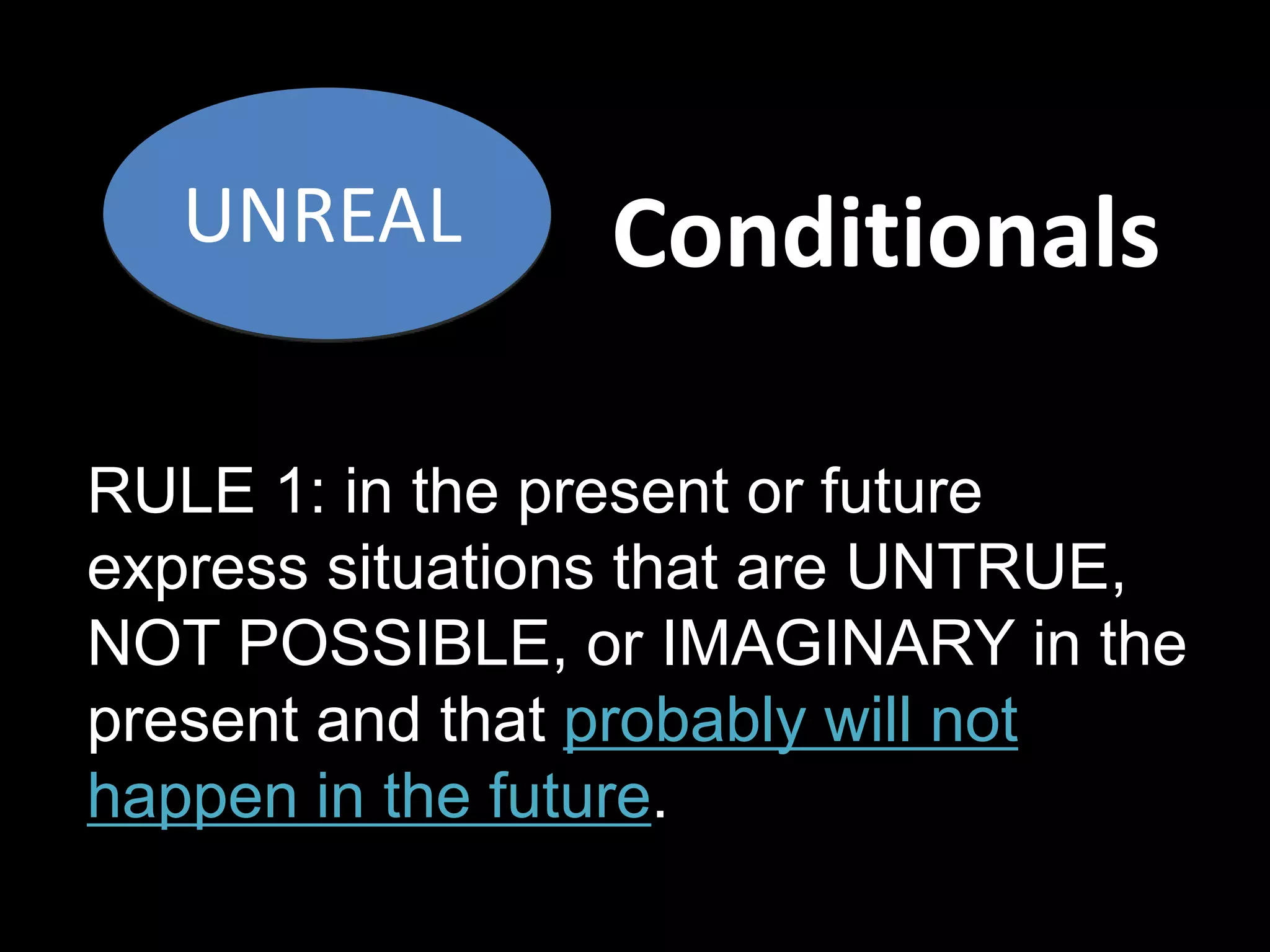 Unreal conditional type 2 | PPT