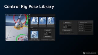 Control Rig Pose Library
 