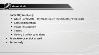 Unreal Engine Basics 01 - Game Framework | PDF