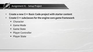 Unreal Engine Basics 01 - Game Framework | PDF