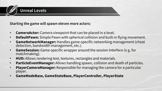 Unreal Engine Basics 02 Unreal Editor Ppt Unreal Engine Basics 02 Unreal Editor Ppt