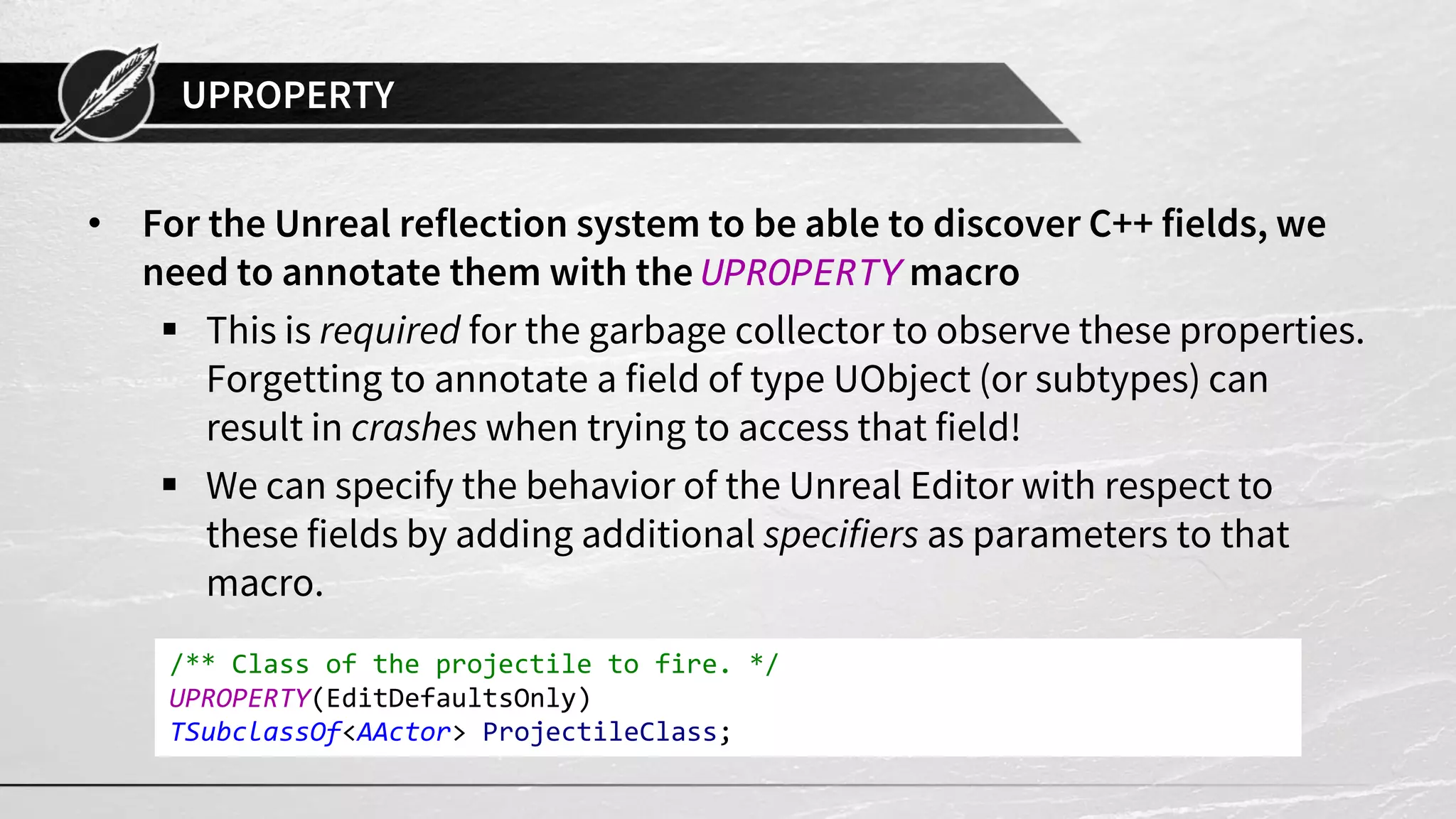 Unreal Engine Basics 03 - Gameplay | PPT