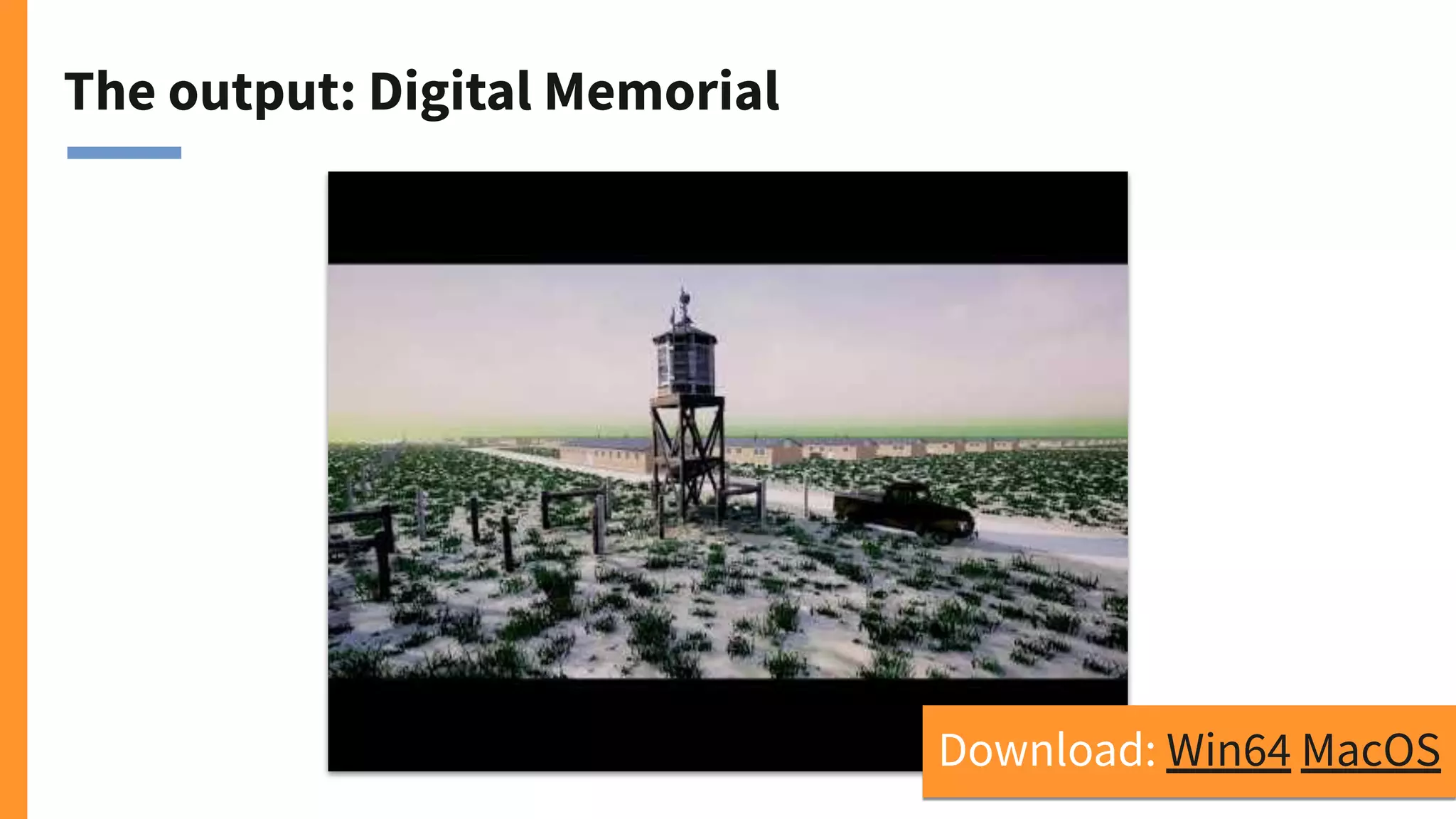 The output: Digital Memorial
Download: Win64 MacOS
 