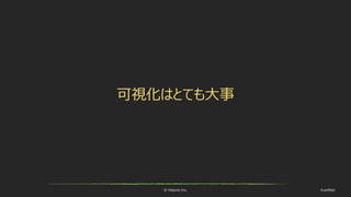 © historia Inc. #ue4fest
可視化はとても大事
 