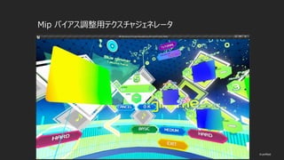 © historia Inc. #ue4fest
Mip バイアス調整用テクスチャジェネレータ
 