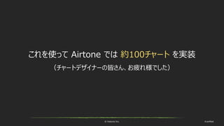 © historia Inc. #ue4fest
これを使って Airtone では 約100チャート を実装
（チャートデザイナーの皆さん、お疲れ様でした）
 