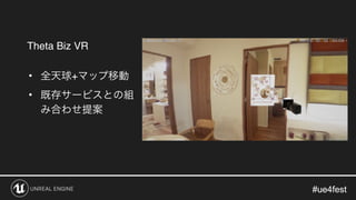 #ue4fest#ue4fest
Theta Biz VR
• +
•
 